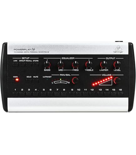 Behringer P16-I PowerPLAY 16-Channel 19-Inch Input Module with